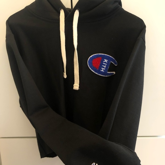 KITH x Champion Cropped Hoodie - Picture 2 of 5